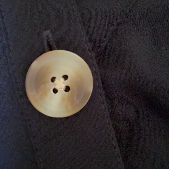 NWOT Express navy sleeveless dress - Picture 2 of 3